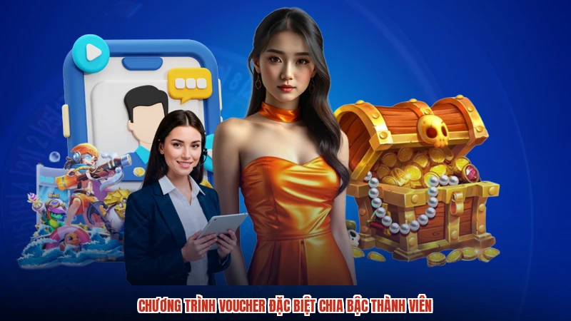 Chương trình voucher đặc biệt chia bậc thành viên