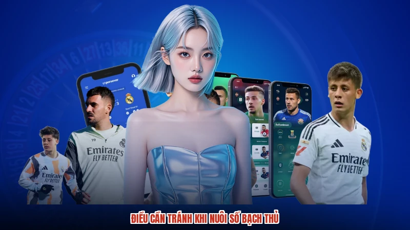 Điều cần tránh khi nuôi số bạch thủ