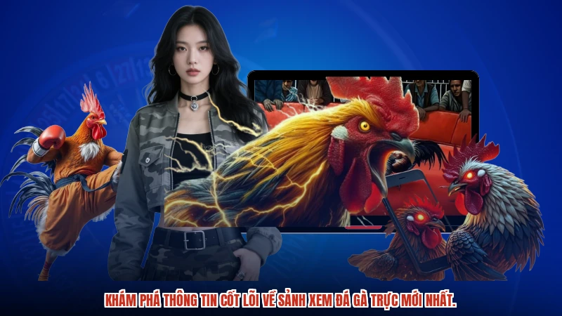 Khám phá thông tin cốt lõi về sảnh xem đá gà trực mới nhất.