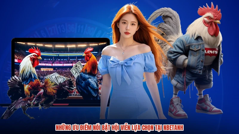 Những ưu điểm nổi bật hội viên lựa chọn tại nbetanh