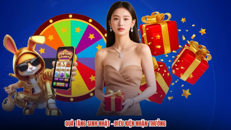 Quà tặng sinh nhật - Điều kiện nhận thưởng